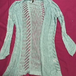 Maurices see through cardigan